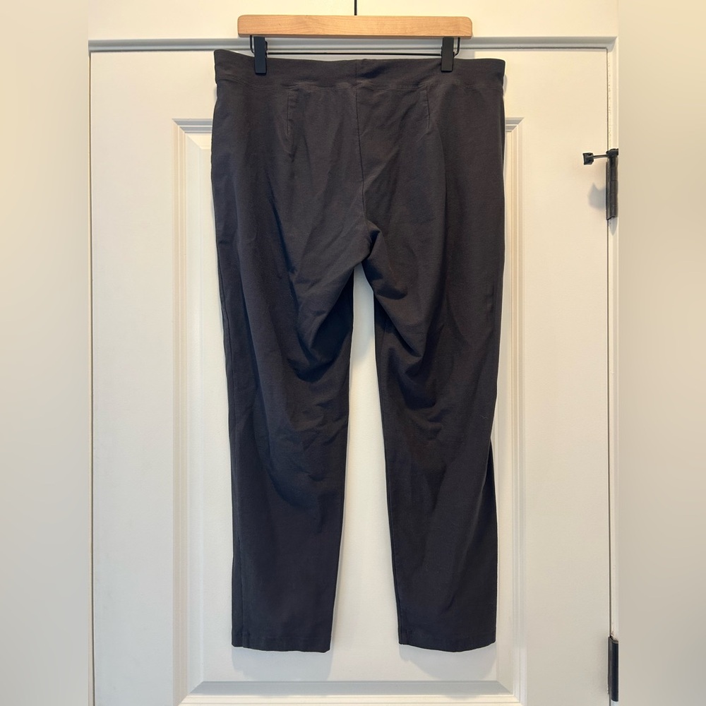 Eileen Fisher Washable Stretch Crepe Pant Sz L - Picture 4 of 7